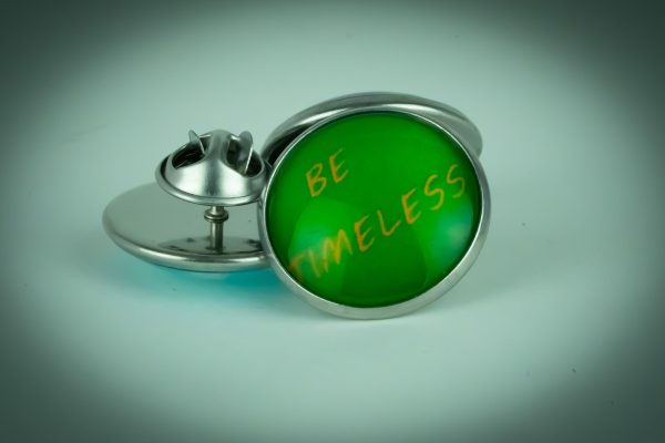 Be Timeless Pin